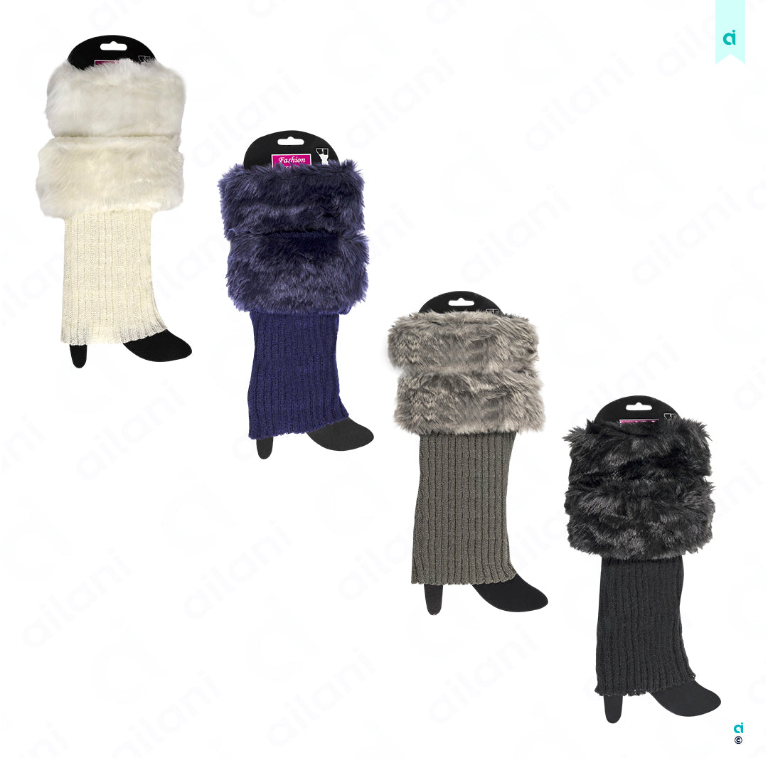 Polainas peluditas