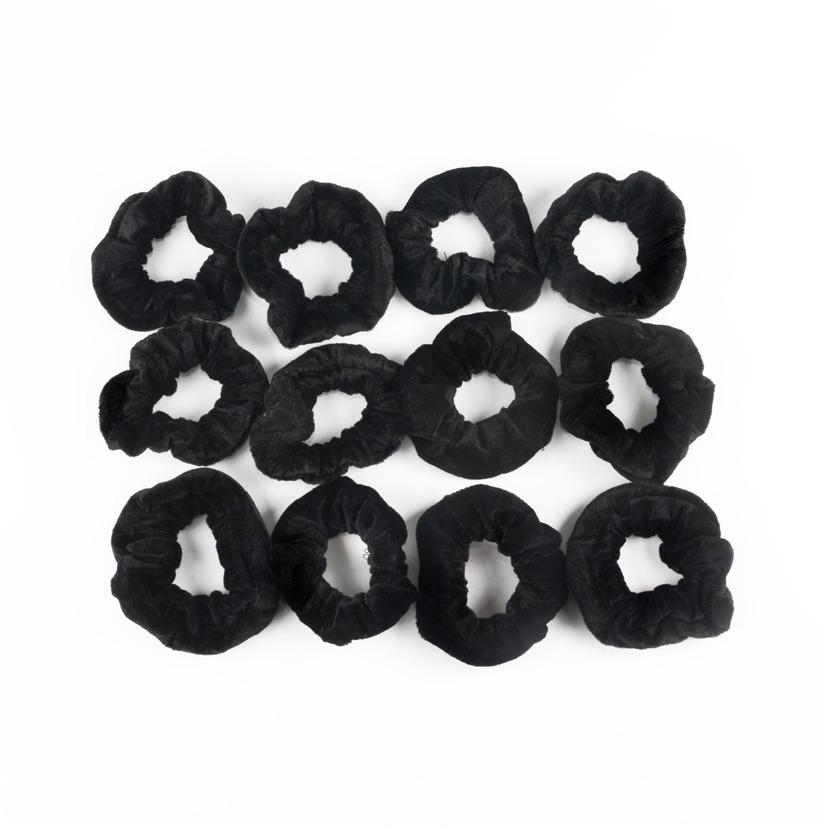Colet plush negro (x12 unidades)