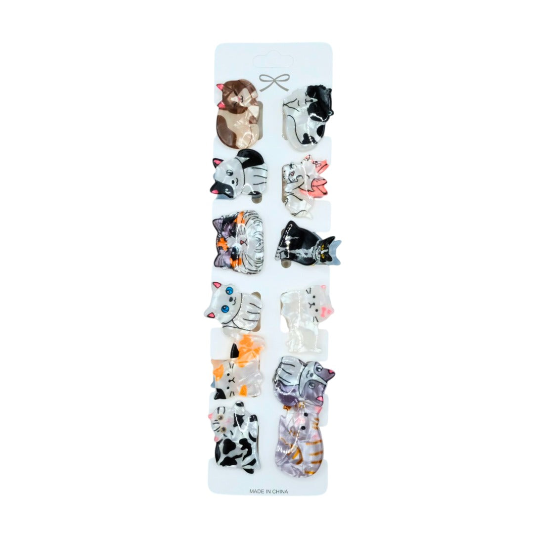 Clip gato pequeño (x12 unidades)
